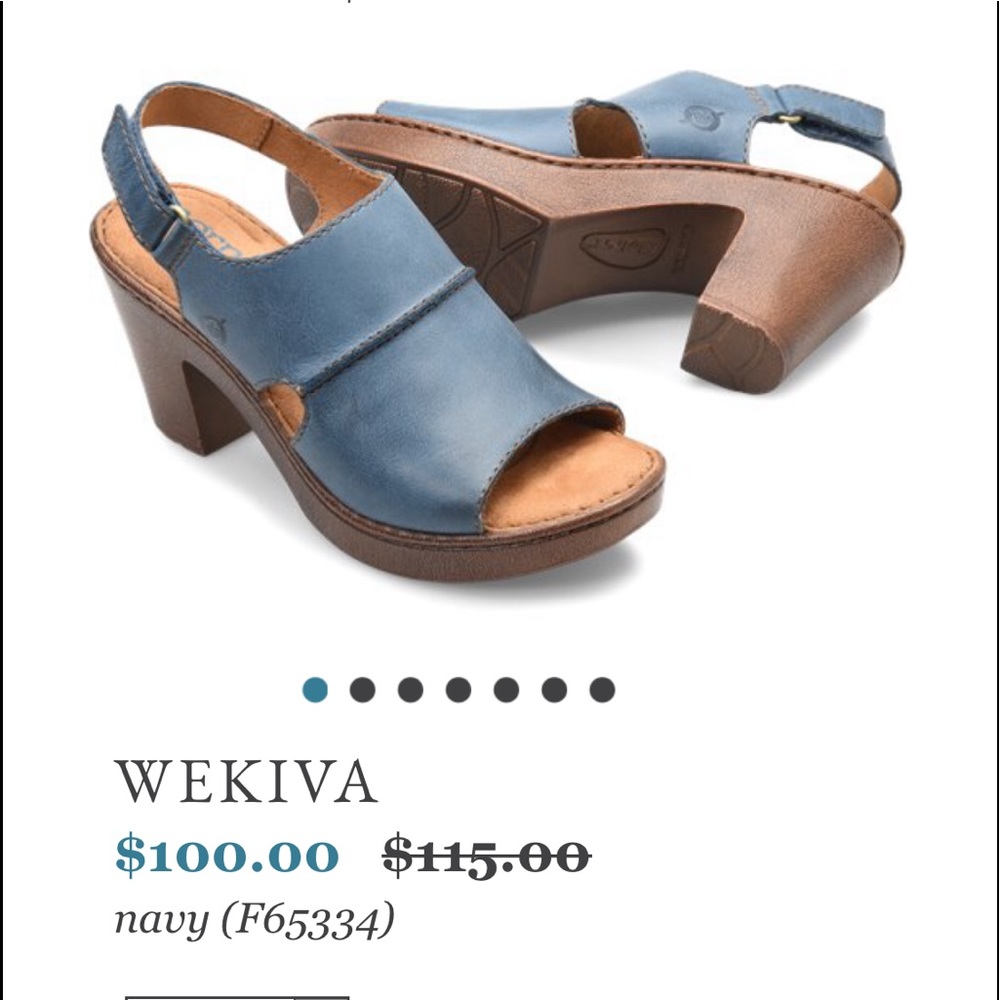 BORN Wedge sandal
